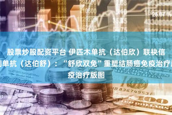 股票炒股配资平台 伊匹木单抗(达伯欣)联袂信迪利单抗(达伯舒):“舒欣双免”重塑结肠癌免疫治疗版图